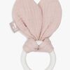 Jollein Bunny Ears Bitring, Wild Rose