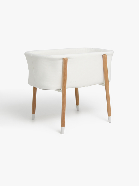 Beemoo CARE Nordic Spjälsäng, White/Wood