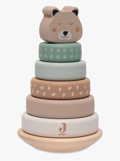 Jollein Rocking Ring Stapelleksak, Jungle Jambo