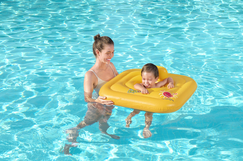 Bestway Step A Swim Baby Badring, Yellow