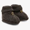 Mikk-Line Tossor Merinoull, Dark Brown Melange
