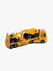 Alex's Garage Trailer med Arbetsfordon Byggarbetsplats