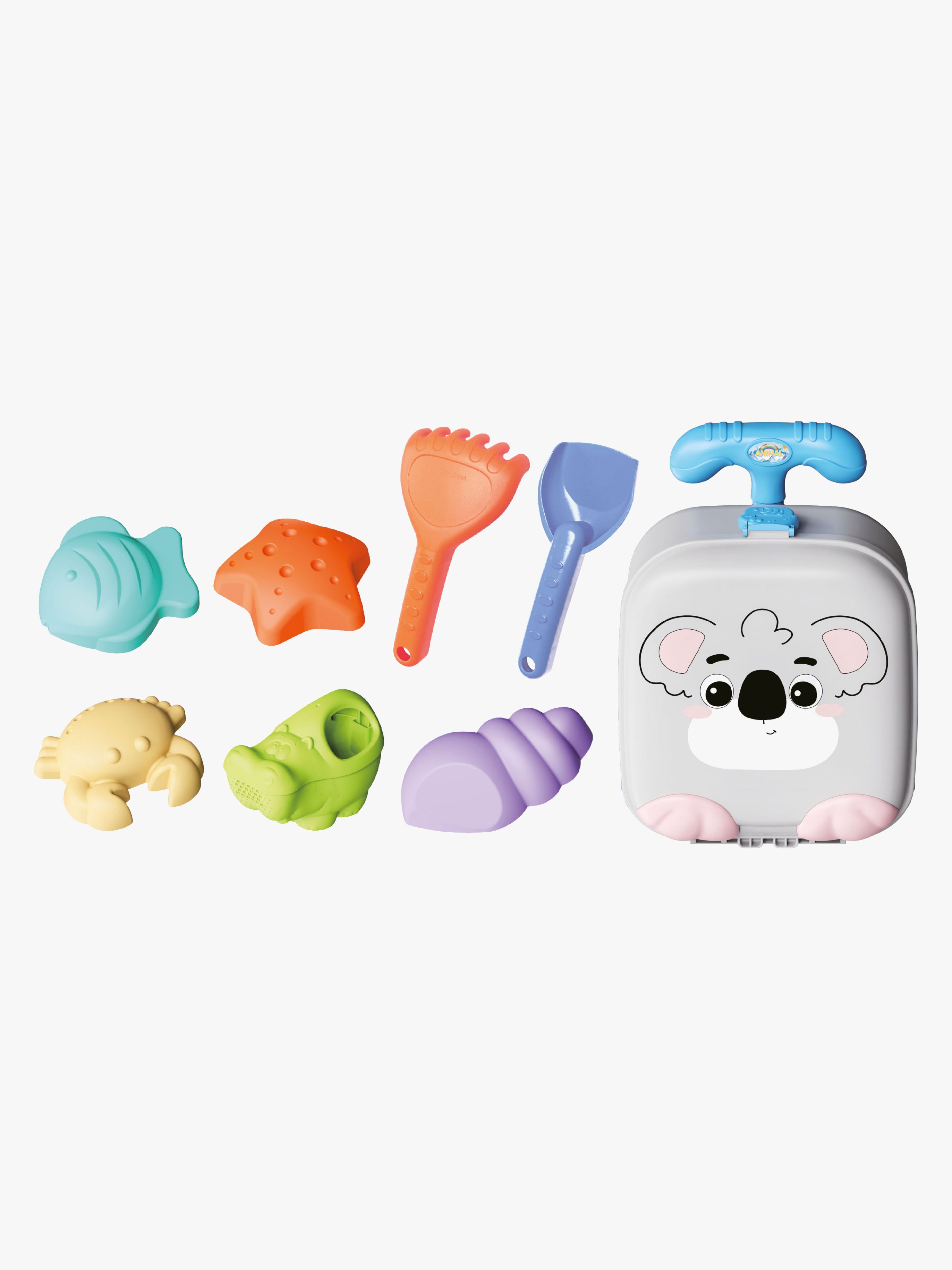 Toyrock Strandset med Väska Koala 8 Delar