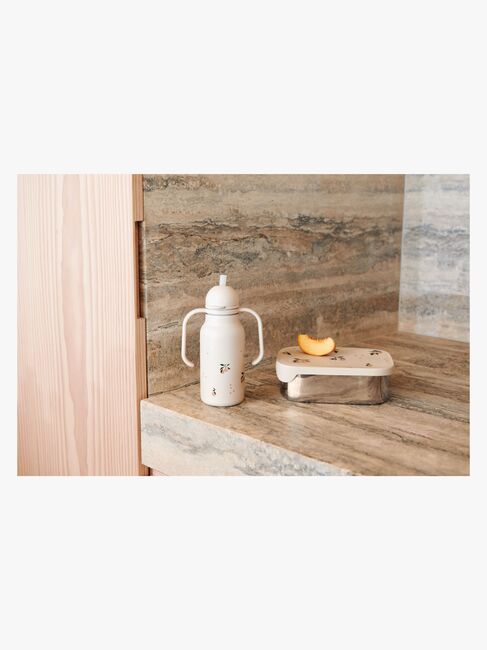 LIEWOOD Arthur  Mönstrad Matlåda, Peach/Sea Shell