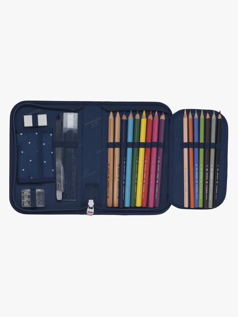 Beckmann Fylld Pennfodralt, Pet Friends Blue