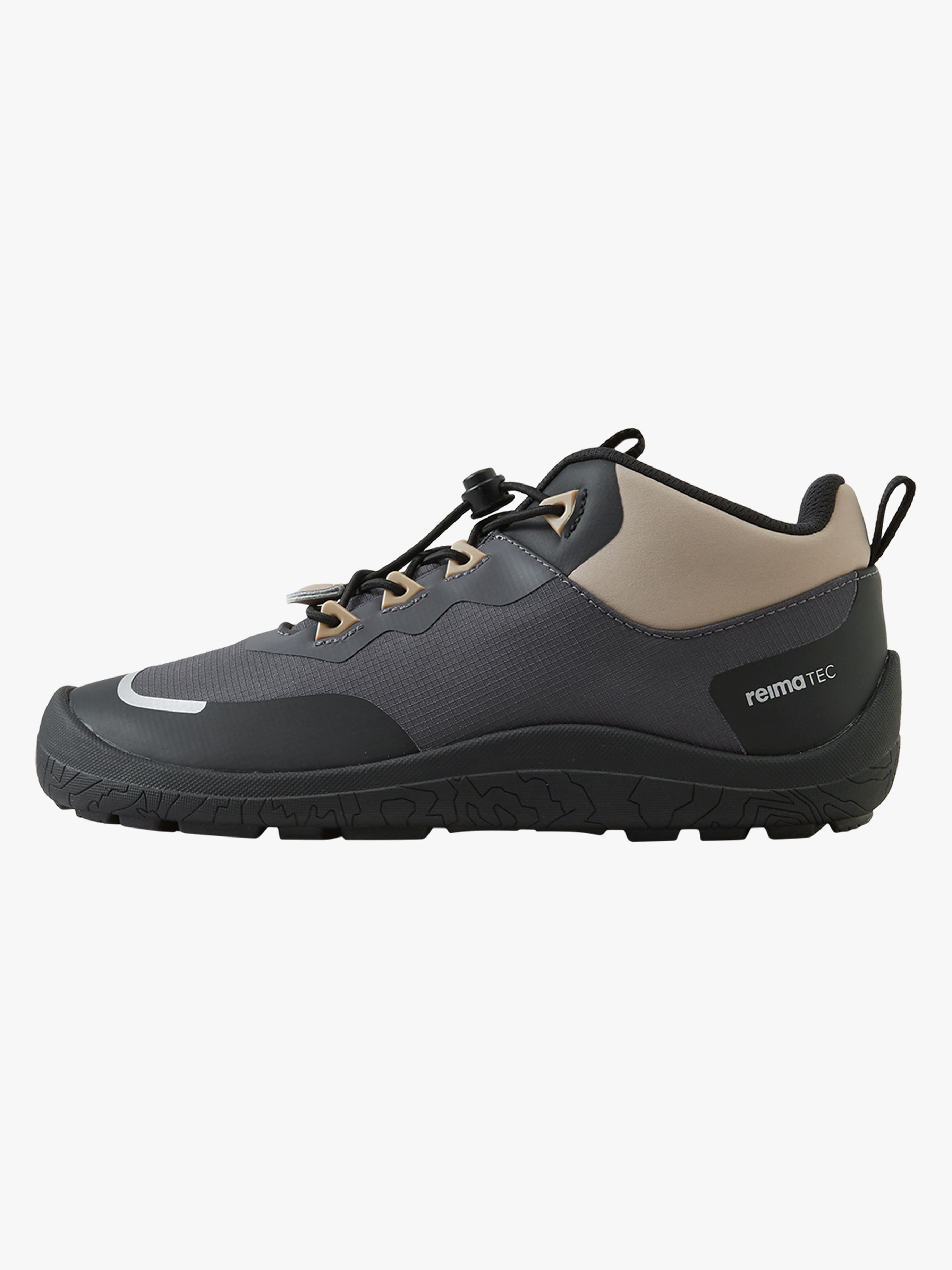 Reima Sankari Barefoot Sneakers, Soft Black, 32