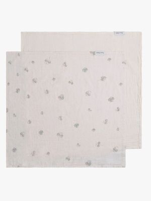 Baby's Only 65x65 Muslinfilt 2-Pack, Tender Linen