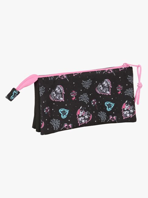 Monster High Trippelpennfodral, Svart