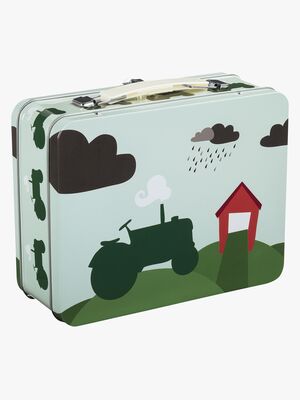 Blafre Koffertbox Traktor och Ladugård, Grön