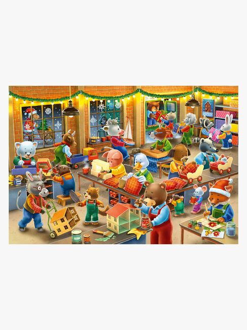 Ravensburger Christmas Toy Factory Pussel 2x12 Bitar