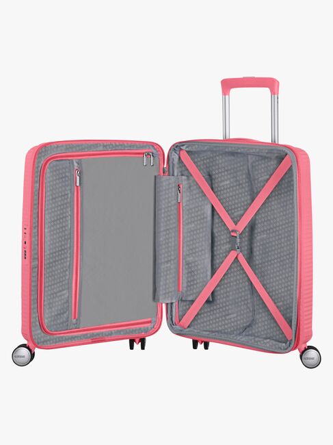 American Tourister Soundbox Spinner Resväska 35,5-41L, Sun Kissed Coral