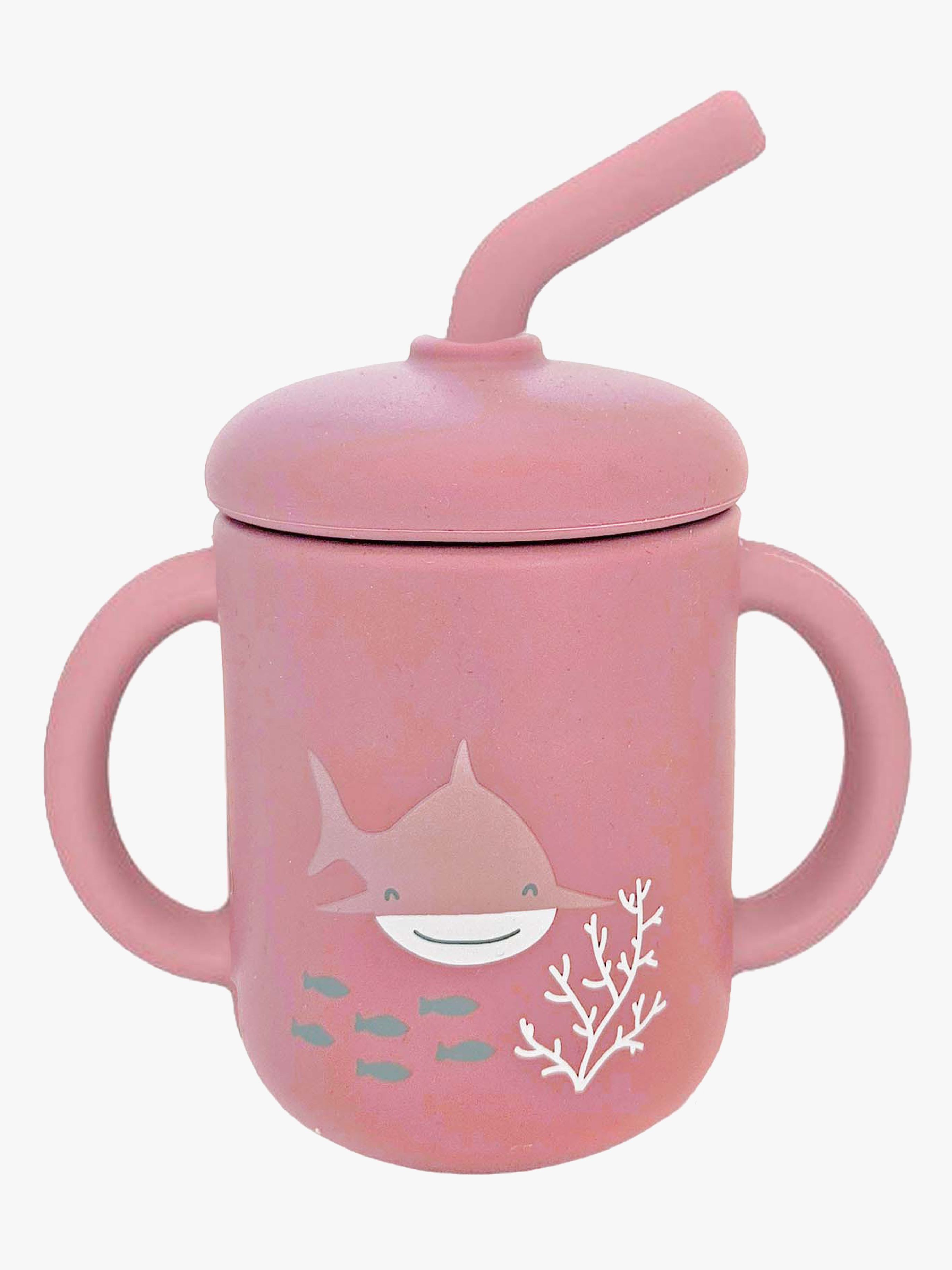 Summerville Sugrörsmugg Silikon, Dusty Rose Ocean