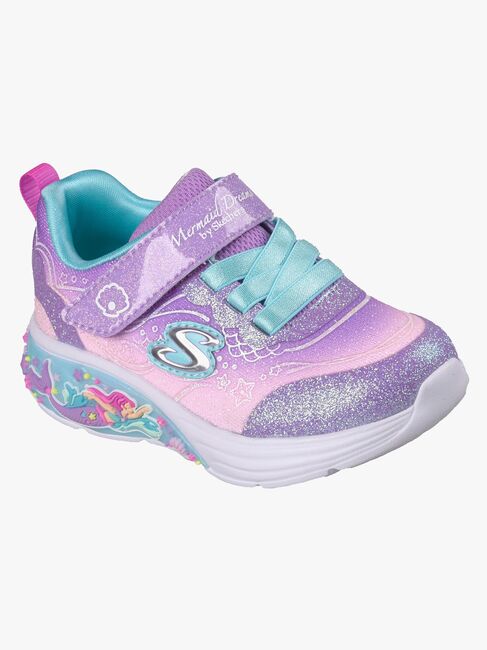 Skechers My Dreamers Lil Mermaid  Blinkande Sneakers, Purple