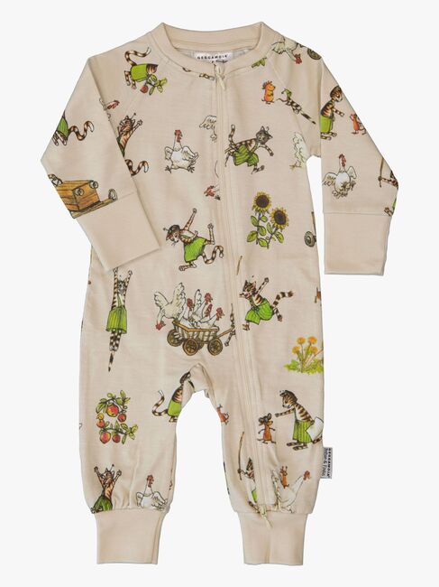 Geggamoja Pyjamas Pettson & Findus, Beige