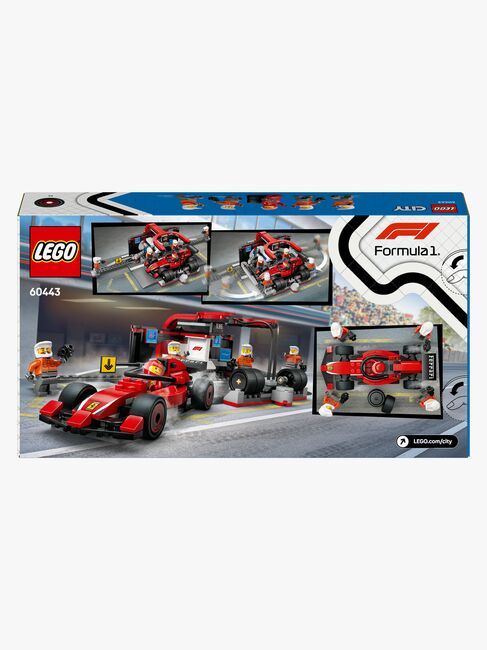 LEGO City 60443 F1 depåstopp & depåteam med Ferrari bil