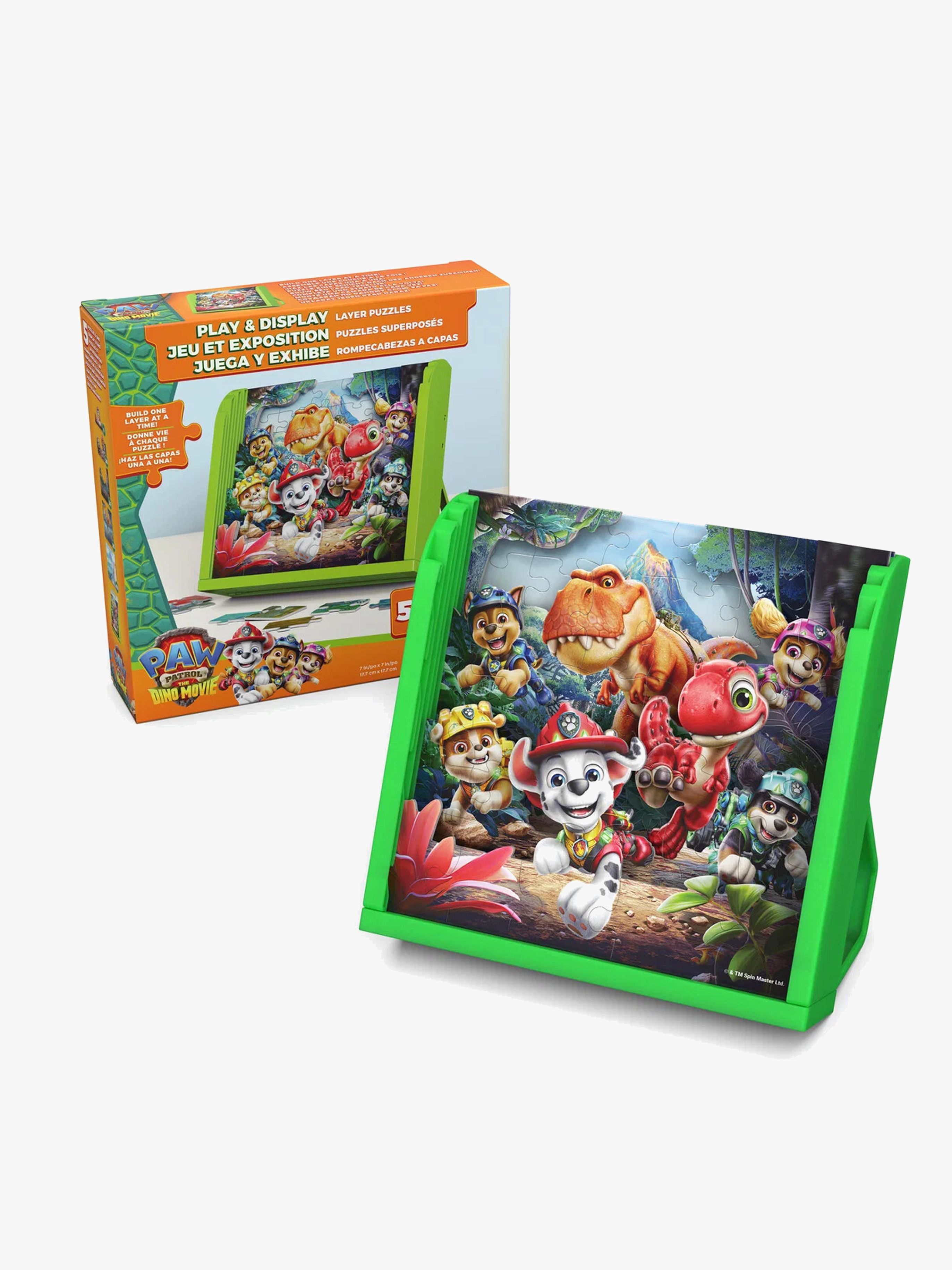 Paw Patrol Dino Movie Pussel Play &  Display