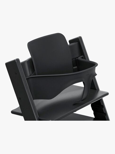 Stokke Tripp Trapp Matstol inkl. Babyset, Black