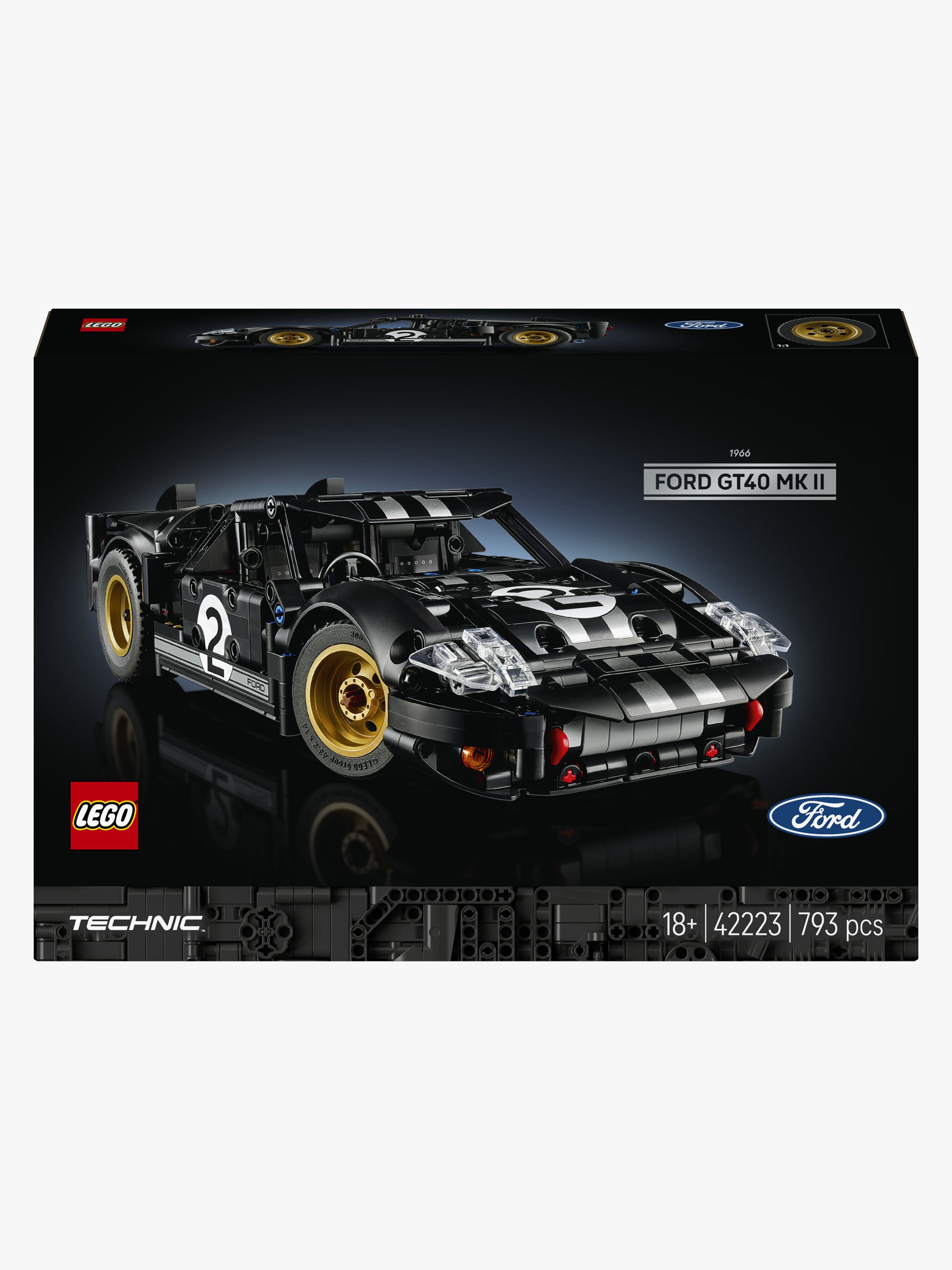 LEGO Technic 42223 1966 Ford GT40 MKII racerbil