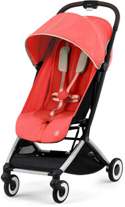 Cybex ORFEO Sulky, Hibiscus Red/Silver