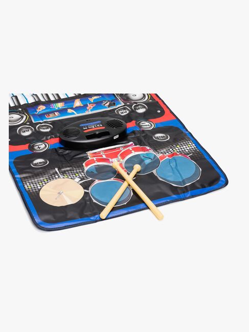Cloudberry Castle Lekmatta Piano och Trummor, 90x69 cm