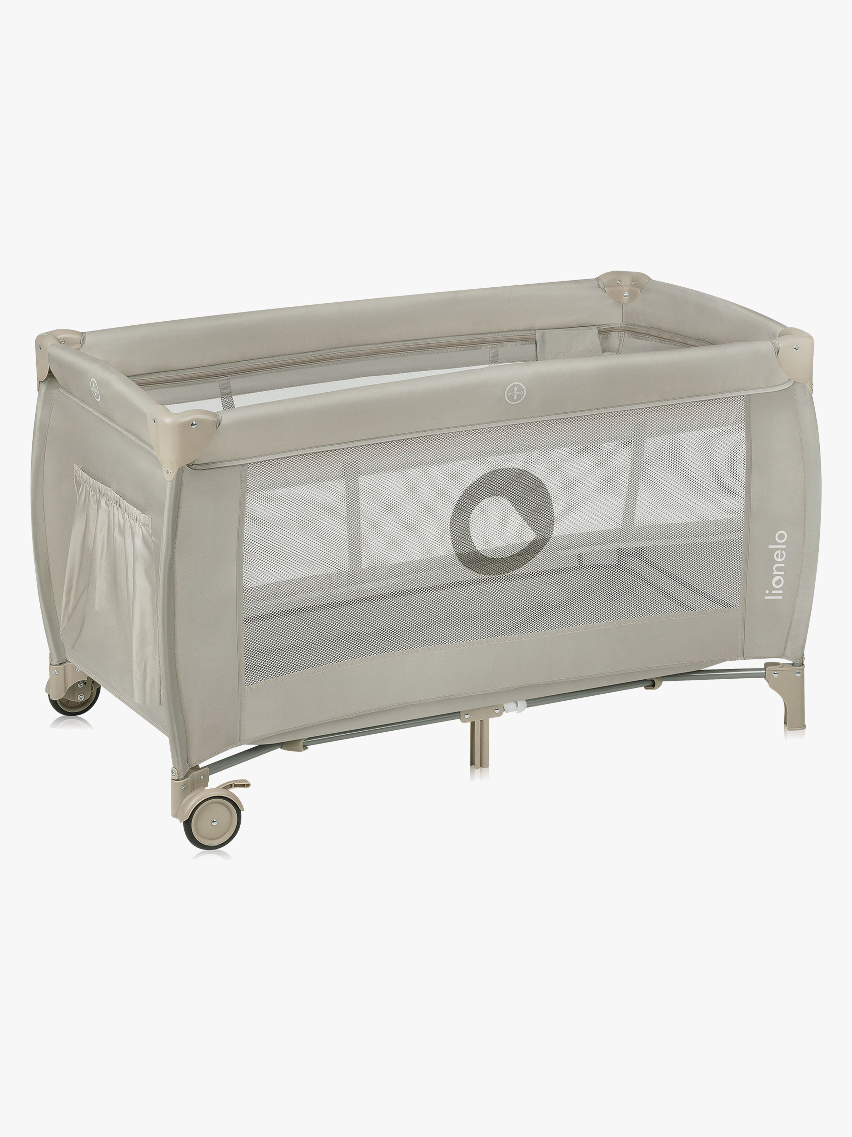 Lionelo STEFI PLUS Resesäng, Beige Cappuccino