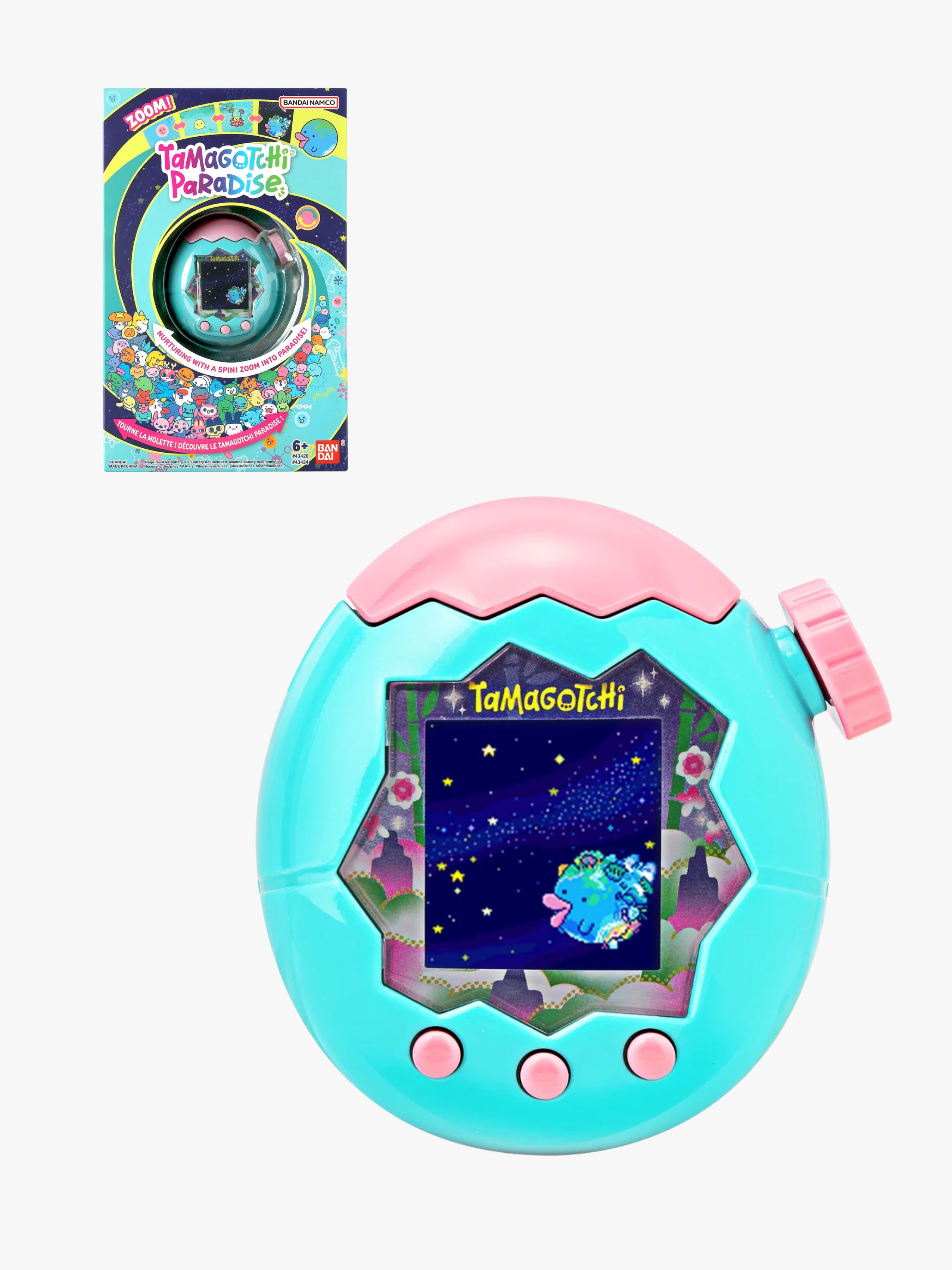 Tamagotchi Paradise Purple Sky Spelkonsol