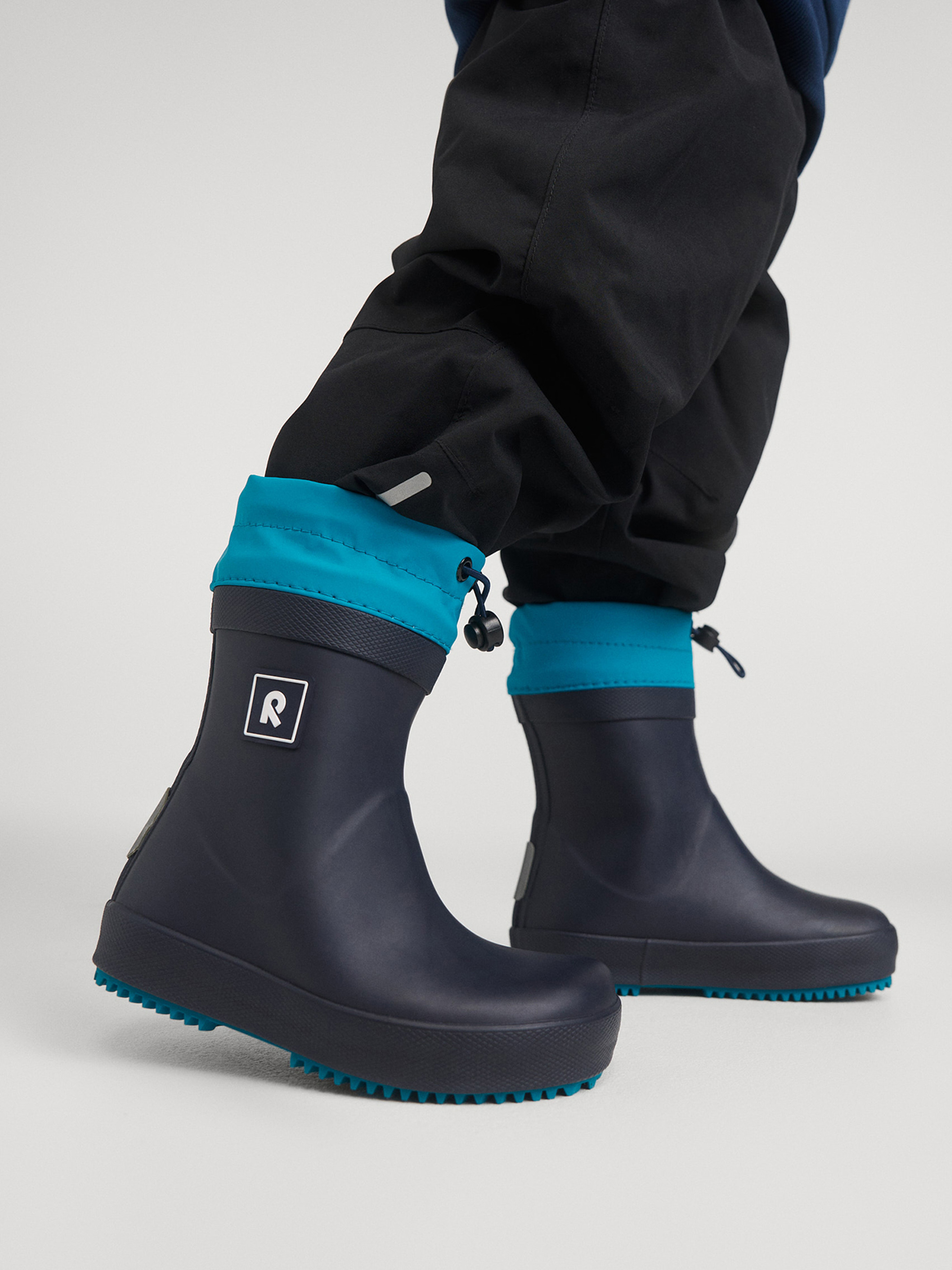 Reima Talvi-Ankka Barefoot Fodrade Gummistövlar, Navy, 23