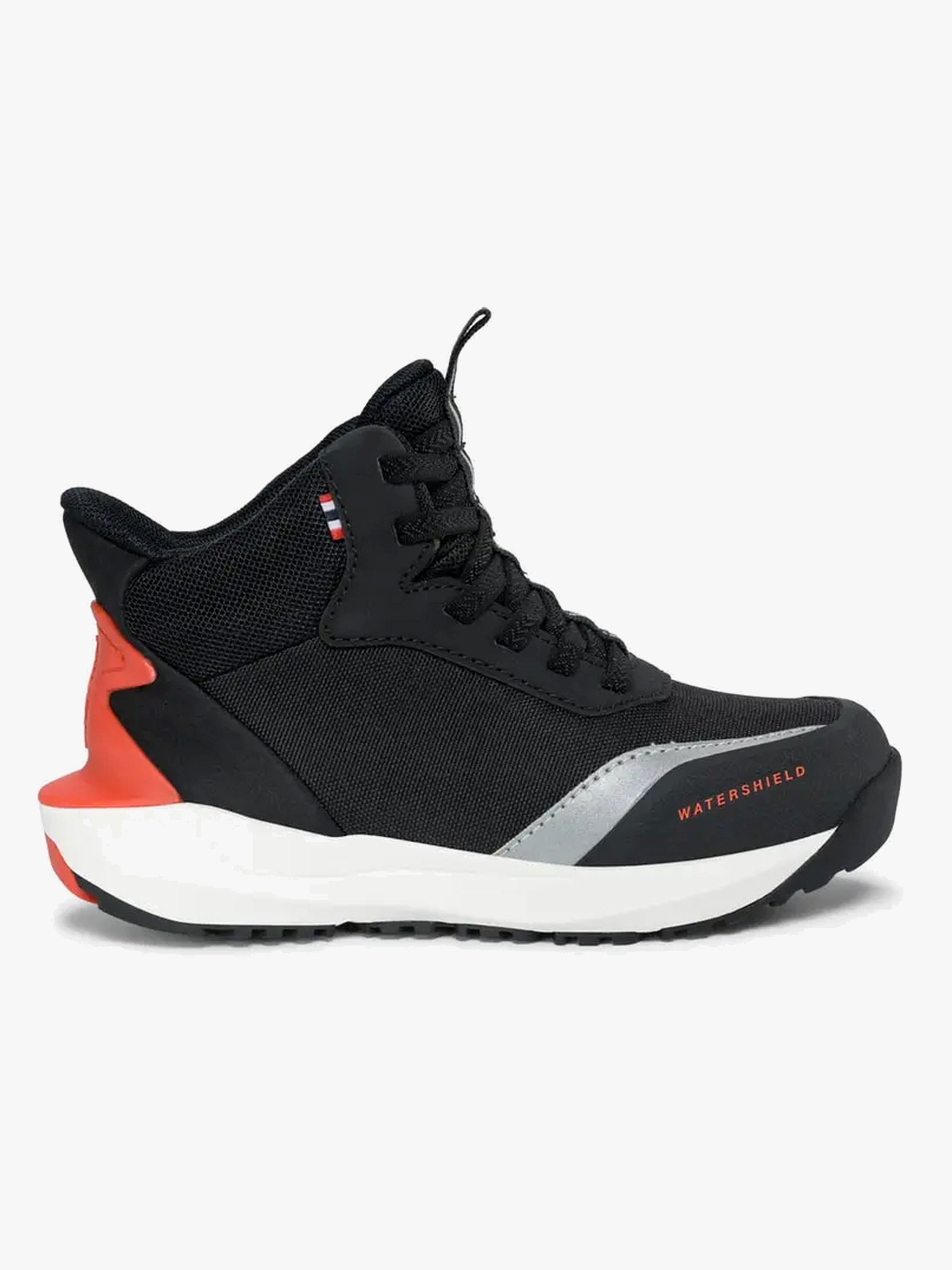 Viking QuickGo Mid Vattentäta Sneakers, Black/Red, 32