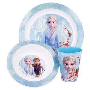 Disney Frozen 2 Lunchset Microvänlig, 3-pack