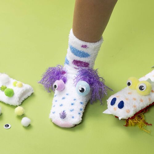 Creativ Company Fluffiga Strumpor One size 10 Par