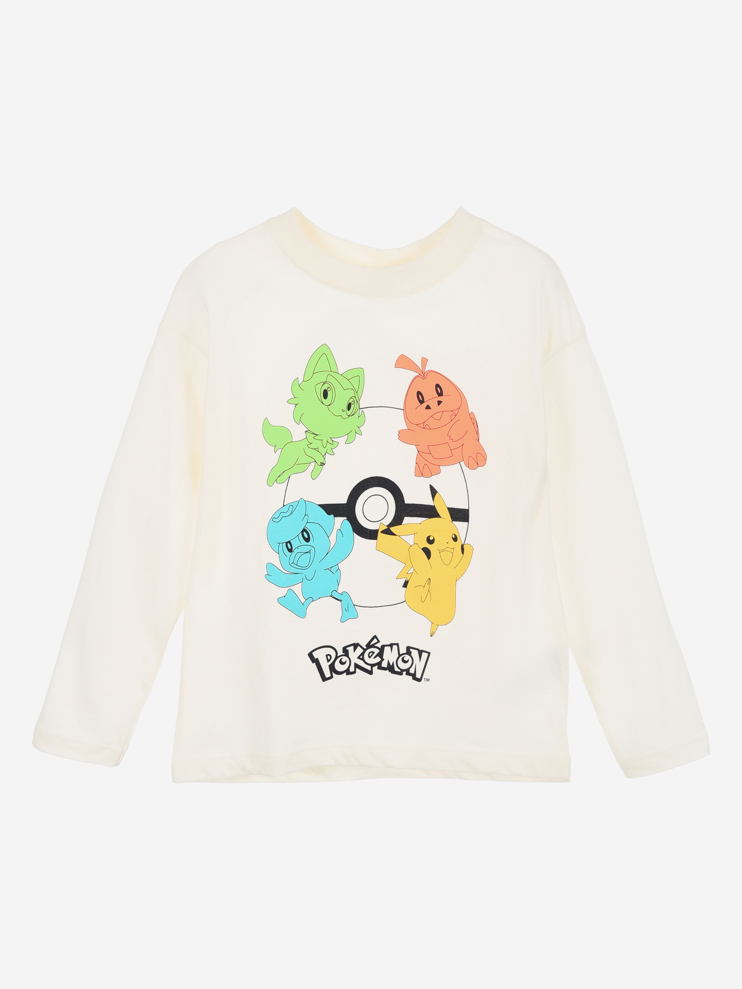 Pokémon T-shirt, Off-White, 104-110