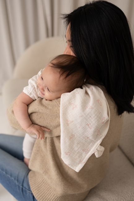 Mumin Muslinfiltar 2-Pack, Pink