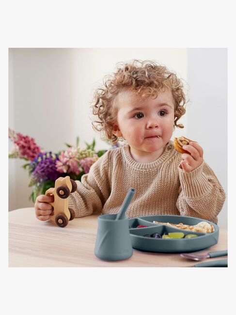 Everyday Baby Tallrik Silikon, Grön