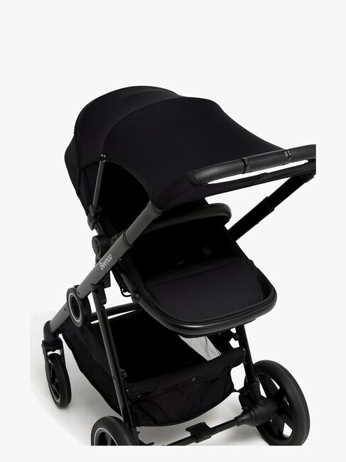 Beemoo  Elastiskt UV Solskydd Till Barnvagn & Babyskydd, Black