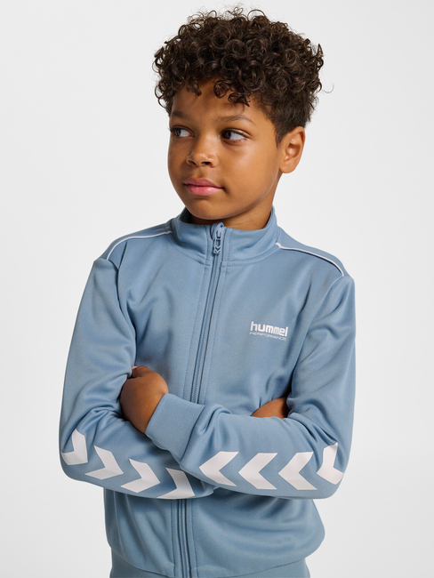 Hummel JR Tracksuit, Faded Denim