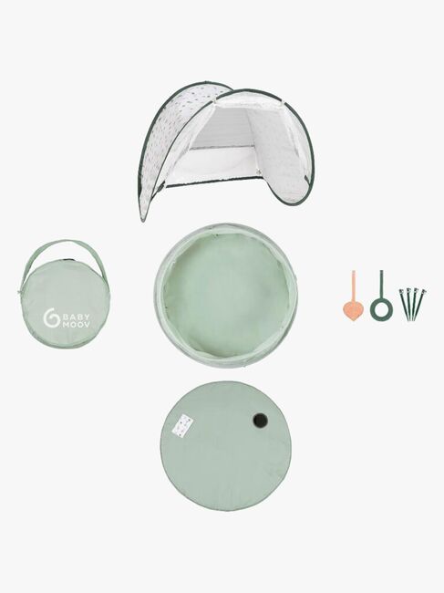 BabyMoov Aquani Provence UV-Tält, Grön/Vit