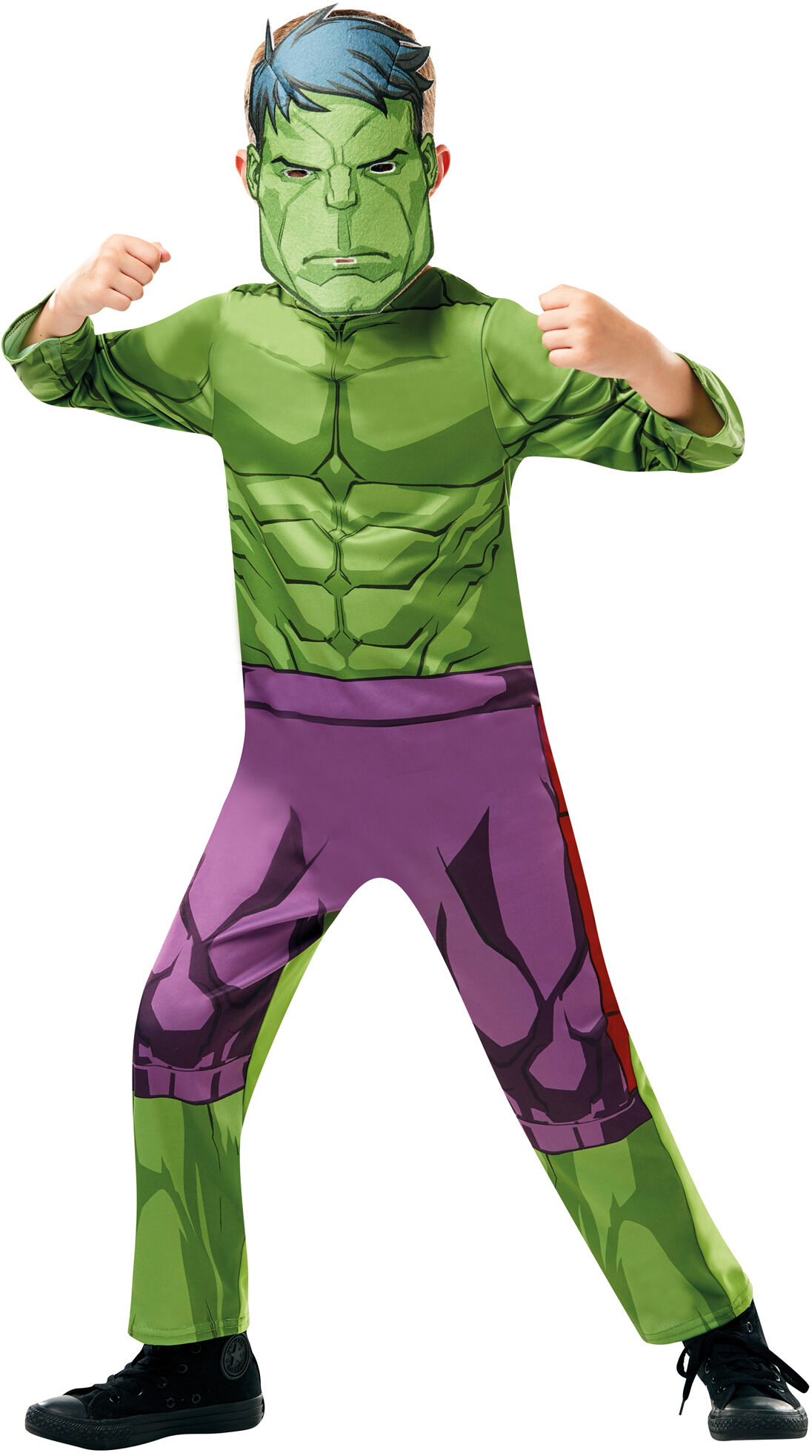 Marvel Avengers Utklädnad Hulken 7-8 år