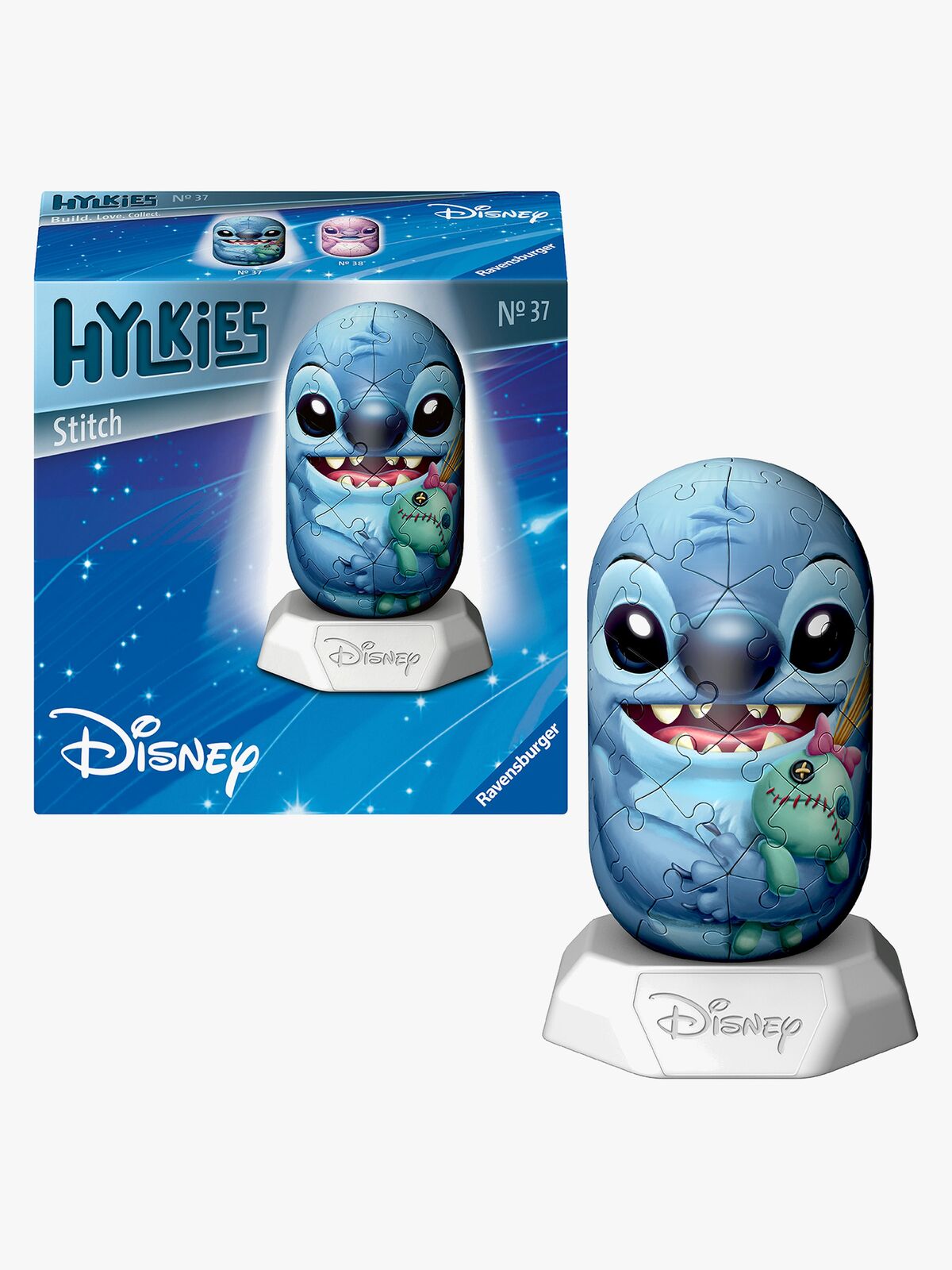 Ravensburger Disney Stitch Hylkies #37 3D-pussel 54 Bitar