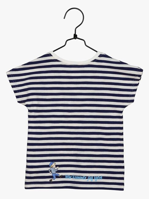 Emil i Lönneberga Hujedamej T-shirt, Blue/White