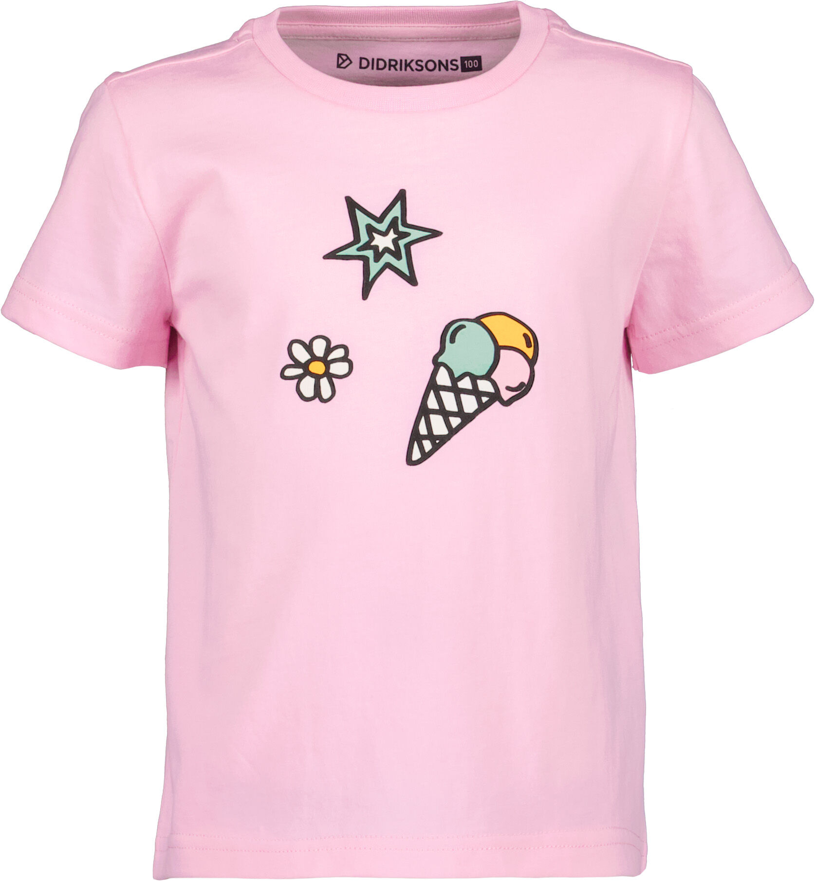 Didriksons Mynta T-shirt Orchid Pink 110