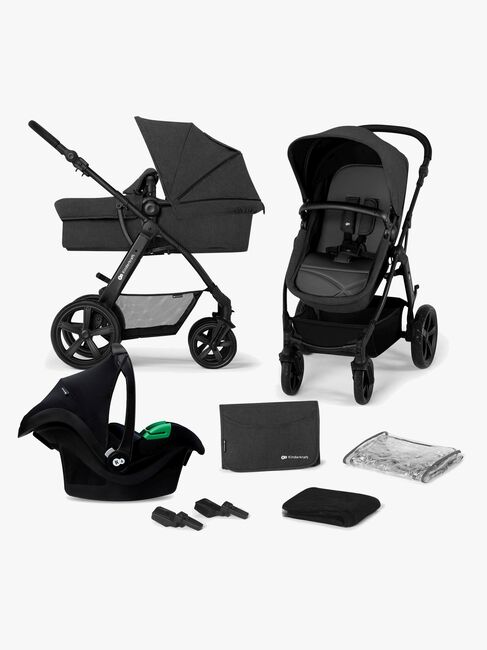 Kinderkraft MOOV CT 3-in-1 Mink Pro Kombivagn, Black