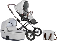 Nordbaby Nord Comfort Plus Duovagn, Pearl Slate