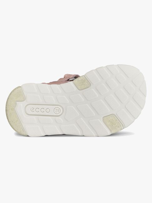 Ecco Mini Stride Sandaler, Rose Dust/Spray Metallic