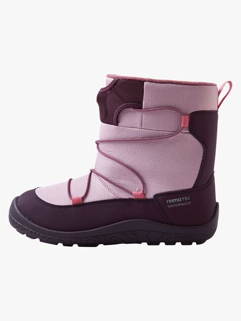 Reimatec Ensilumi Barefoot Jr Vinterkängor, Deep Purple