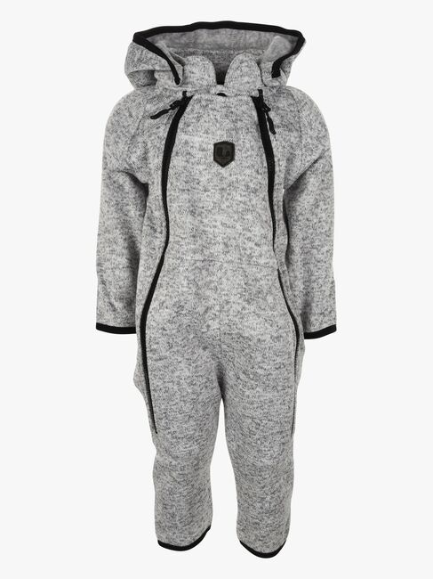 Lindberg Bormio Fleeceoverall, Grey Melange
