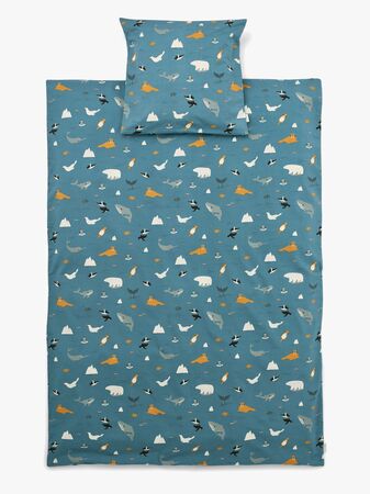 LIEWOOD Ingeborg Bäddset 100x140, Arctic Sea/Ocean View