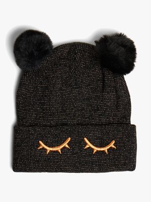Nordbjørn Mickey Mütze, Schwarz