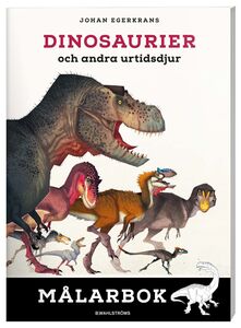 Rabén & Sjögren Målarbok Dinosaurier Och Andra Urtidsdjur