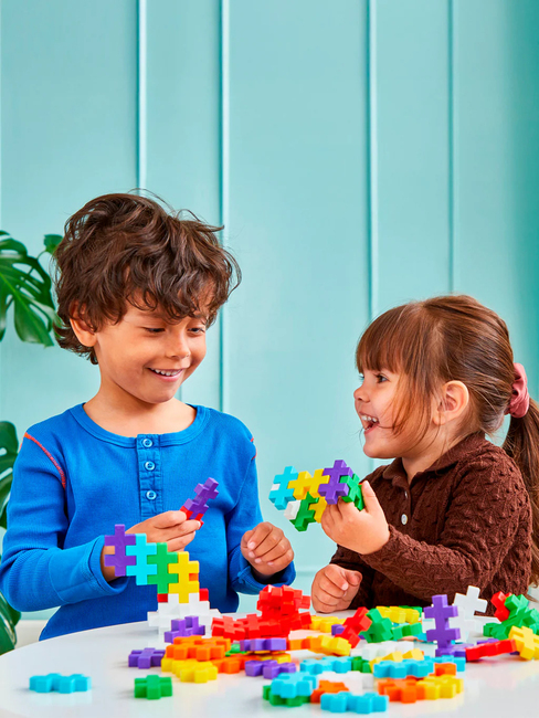 Plus-Plus BIG Byggset Rainbow Mix 100 st