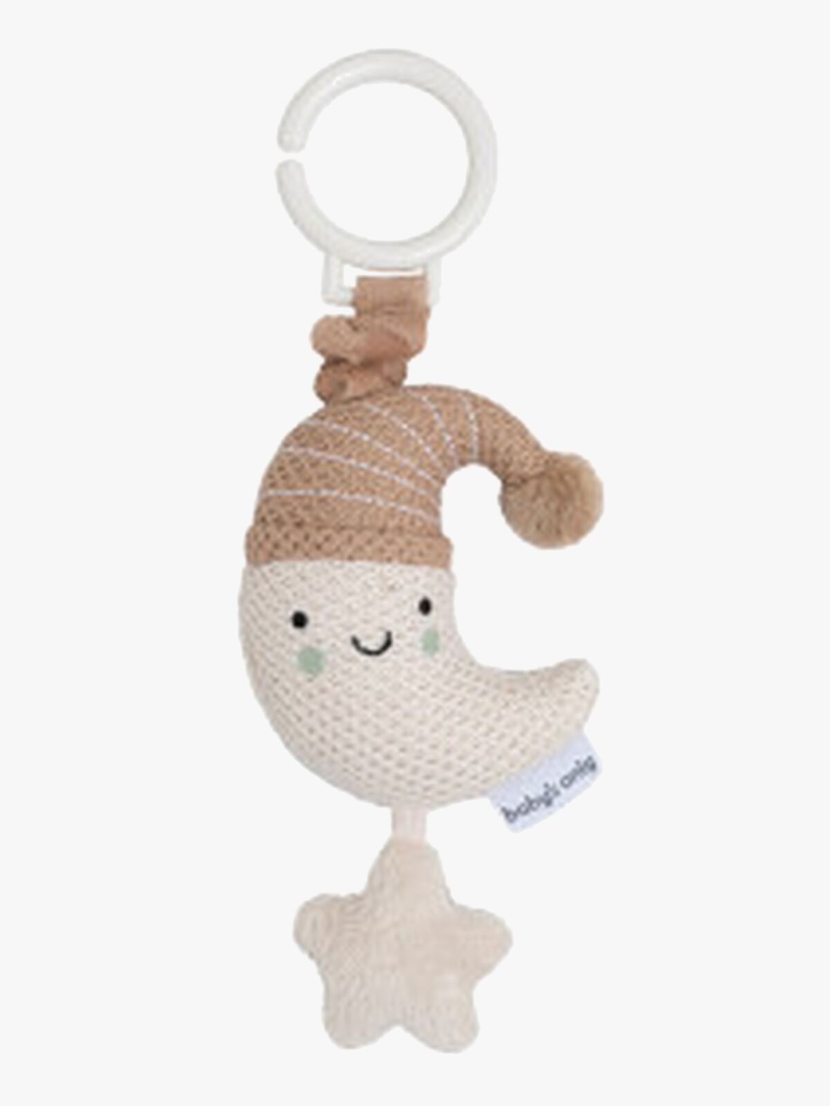 Baby's Only Heaven Vibrating Moon Aktivitetsleksak, Clay/Warm Linen